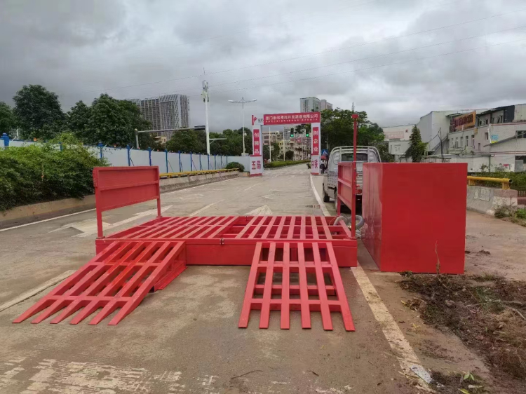 大型免基礎洗車機